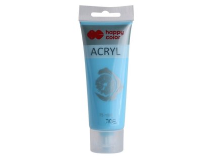 Akrylová barva 75ml, Pastelová Modrá, Happy Color 305