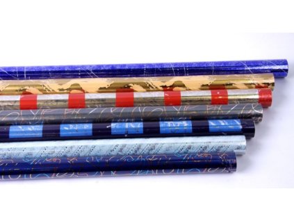 Balicí papír STAR rolička 70cmx2m F58 Sunrise Lux