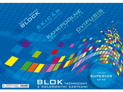Blok technický Superior A3-25 listů 170g