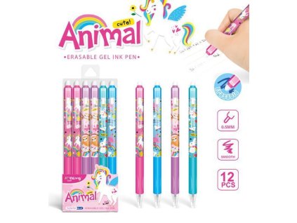 Gumovací pero ergo ANIMAL