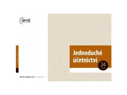 Daňová evidence s klopou OPTYS A4 1001