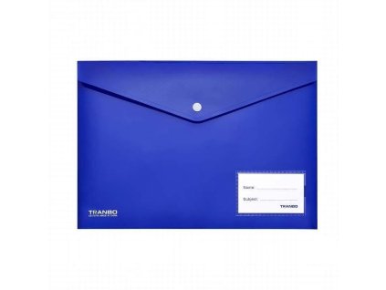 Kapsa s drukem A5 CB Tranbo 1707 plnobarevná, s kapsou na vizitky