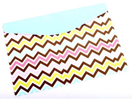 Kapsa s drukem papírová A4 250g potisk 73832, suchý zip