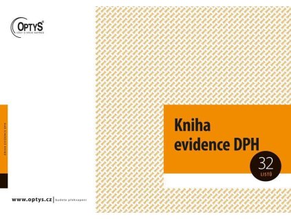 Kniha evidence DPH Optys 1019