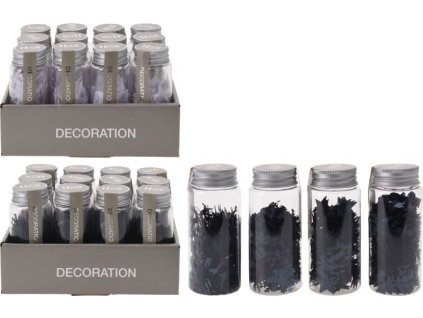 Konfety 40g mix bílé a  tmavě modré 40g mix 4 designy