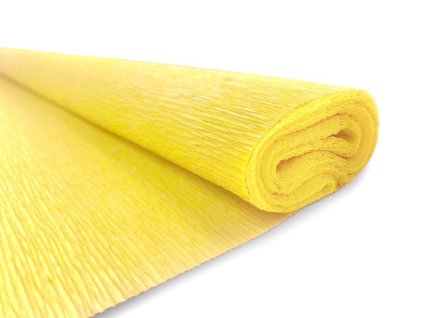 Krepový papír 200x50cm 03 Citrónový