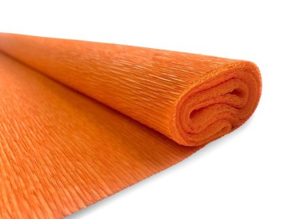 Krepový papír 200x50cm 05 Oranžový