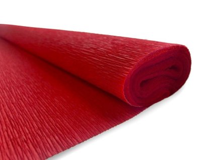 Krepový papír 200x50cm 07 Červený