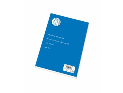 Náhradní vložky A5 čisté 100ls