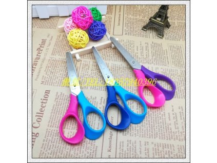 Nůžky školní - do penálu ergo s kulatou špičkou 12,5cm