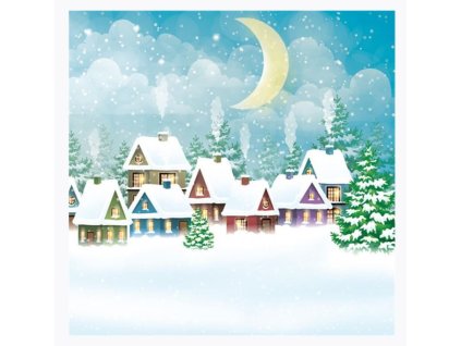 Papírové ubrousky vánoční, třívrstvé 33 x 33 cm, 20 ks Daisy SD_GW_022201