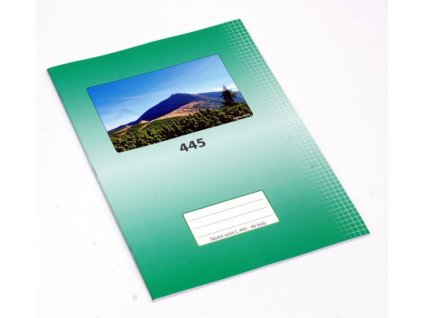 Školní sešit 445 M A4 čtvereček