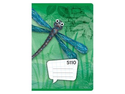 Školní sešit 5110 J A5 čtverečkovaný