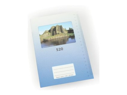 Školní sešit 520 M A5 čistý