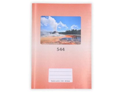 Školní sešit 544 M A5 linka
