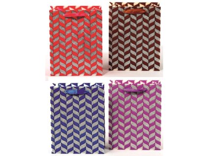 Taška dárková 473714 S 230x180x100mm 737 Gliter