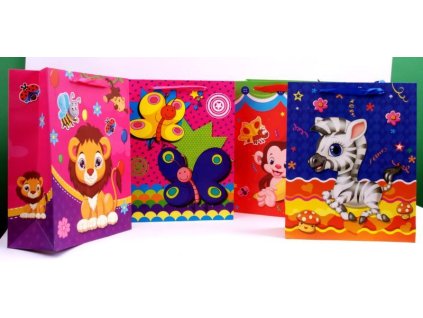 Taška dárková dětská 74167 M 320x260x100mm