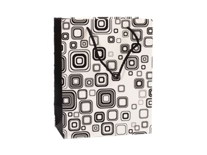 Taška dárková geometrické vzory 848 S 193x180x100mm