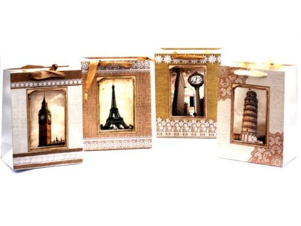 Taška dárková města 1774 S 180x230x110mm