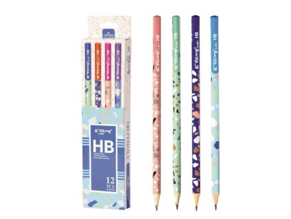 Tužky grafitové trojhranné  HB YL201310 balení 12ks