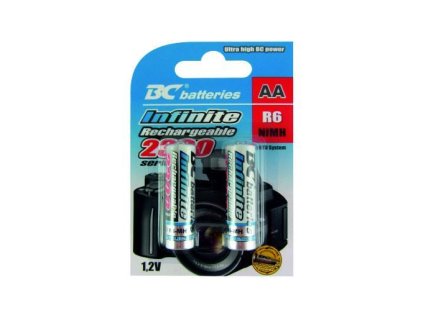 Alkalická AA baterie nabijeci NiMH Infinite 2300 R NIMH 2ks