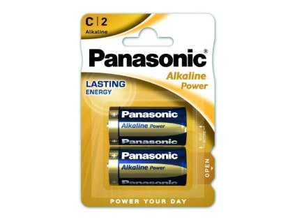 Baterie Panasonic Alkaline Power, LR14, C, (Blistr 2ks)