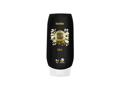ISOLDA Gold body soap 350ml láhev CLICK&GO