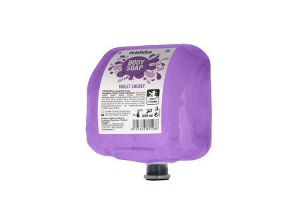 ISOLDA Violet energy body soap 650ml pro dávkovače Team II.