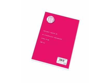 Náhradní vložky A5 linkované 100ls