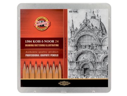 Souprava tužek grafitových Koh-i-noor 1504 24  1504024001PL