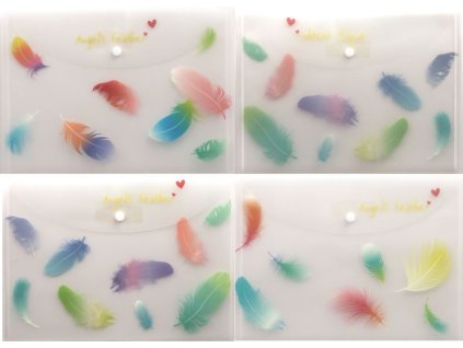 Kapsa s drukem A4 ANGEL FEATHER