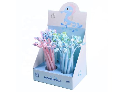 Gelová tužka Z19152 Hippocampus gel pen 0.5mm Silicon (Varianta Růžová)