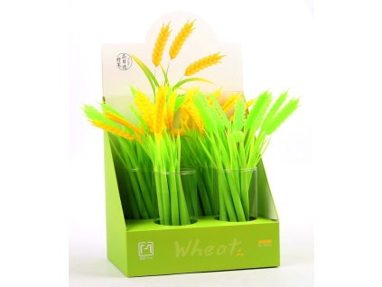 Gelová tužka Z19153 Wheat 0.5mm Silicon (Varianta Zelená)