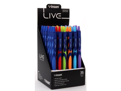 Kuličková tužka Vinson Live F20 (Varianta Modrá)