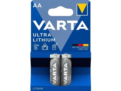 Baterie Varta Ultra Lithium, 6103, AAA, (Blistr 2ks) cena za blistr