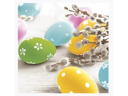 Papírové ubrousky velikonoční, třívrstvé 33 x 33 cm, 20 ks Daisy SD_OG_010601