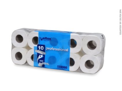 Celtex Blue toaletní papír konvenční role 2vrstvý celulóza 21,45 m 10 rolí