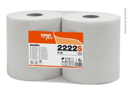 Celtex SavePlus toaletní papír maxi jumbo 265 2vrstvý celulóza 300 m 6 rolí