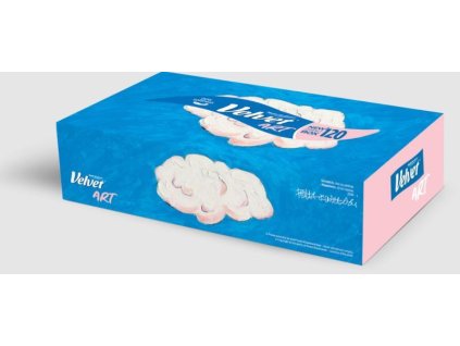VELVET Kosmetické ubrousky Art 3-vrstvé, 120 ks