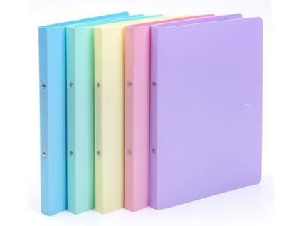 Pořadač čtyř kroužkový A4 PASTEL (Varianta mix)