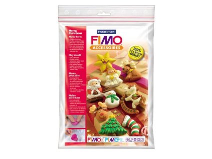 Fimo silikonová forma Marry Christmas 8742-12