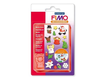 Fimo vytlačovací forma Vánoce 8725-06