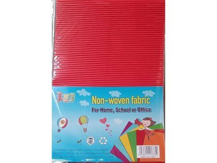 Vlnitá lepenka A4 mix 10 barev basic