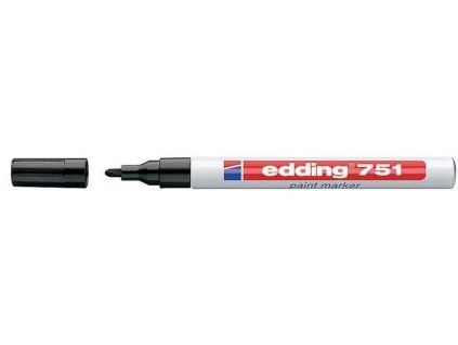 Lakový popisovač EDDING 751, černý
