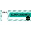 Bločkové vstupenky 100 listů 1267
