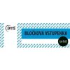 Bločkové vstupenky 100 listů 1267