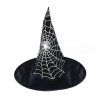 Čarodějnický klobouk dětský s pavučinou