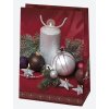 Dárková taška Vánoční  230x320x110mm T5_GW_81 mix