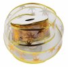 Dekorativní stuha vánoční Organza Gold 3,8cm x 275cm 0830