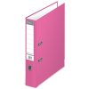 Pořadač pákový Interdruk A4 50mm Růžový